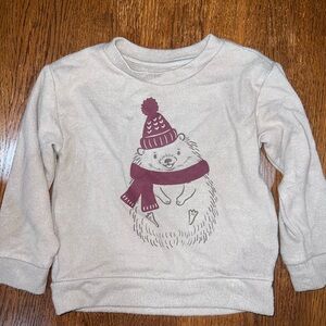 Wonder Nation Cream Hedgehog Sweatshirt